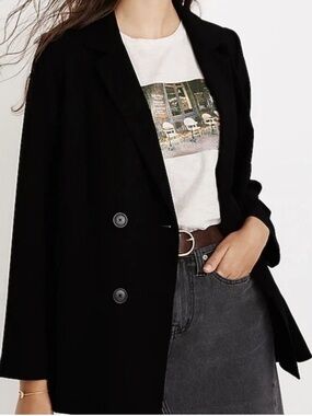 Madewell Caldwell Double-Breasted Blazer